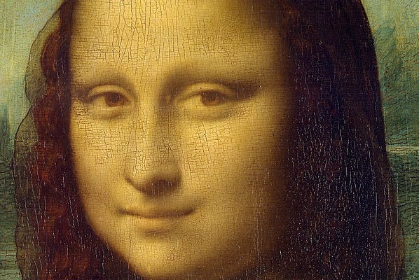Details of Mona Lisa's Face Introduction to the Treasures of the Louvre - Paris Tour