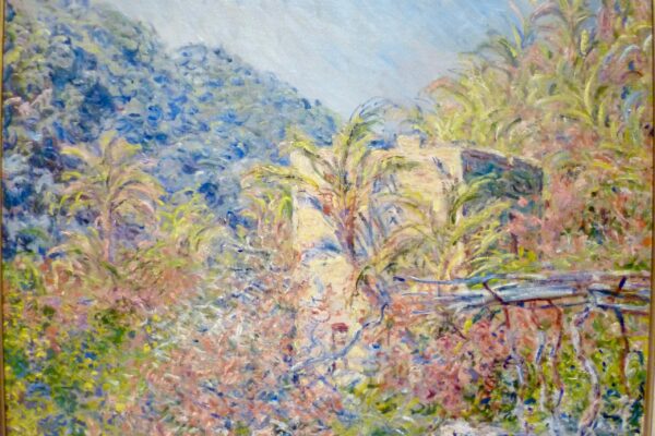 Claude Monet, Vallée de Sasso, effet de soleil (1884)