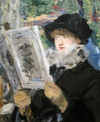 Woman Reading (1879-80), Edouard Manet