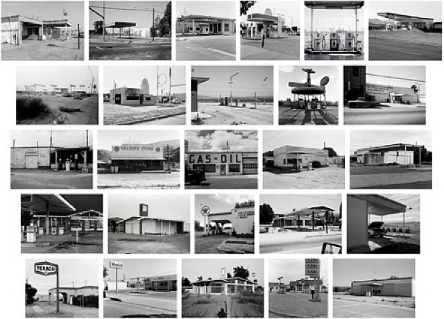 "Twentysix Gasoline Stations" (1963) by Ed Ruscha