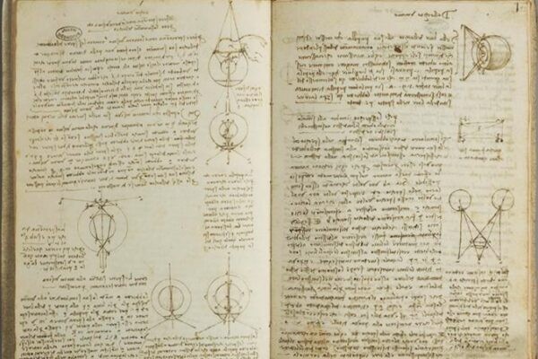 Leonardo da Vinc's Manuscript pages
