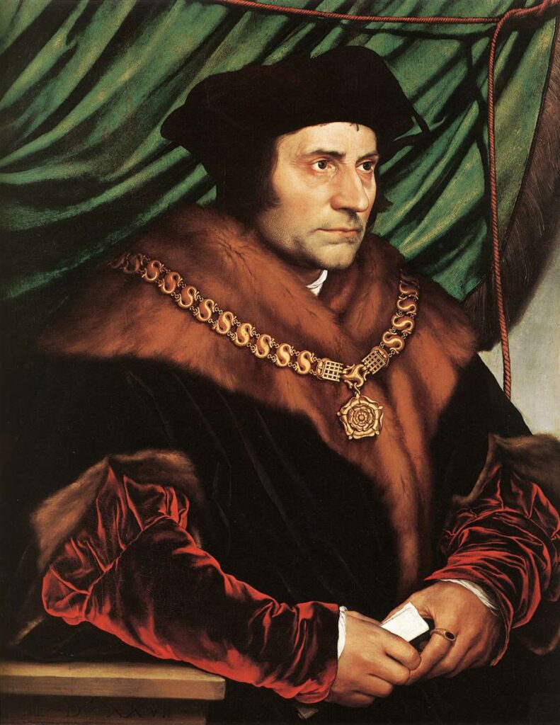 Hans Holbein’s portrait of Sir Thomas More